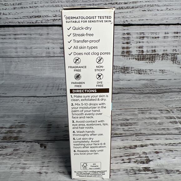 L'Oreal Sublime Bronze Self-Tanning Facial Drops Fragrance Free - 1.0 FL OZ - Picture 5 of 7